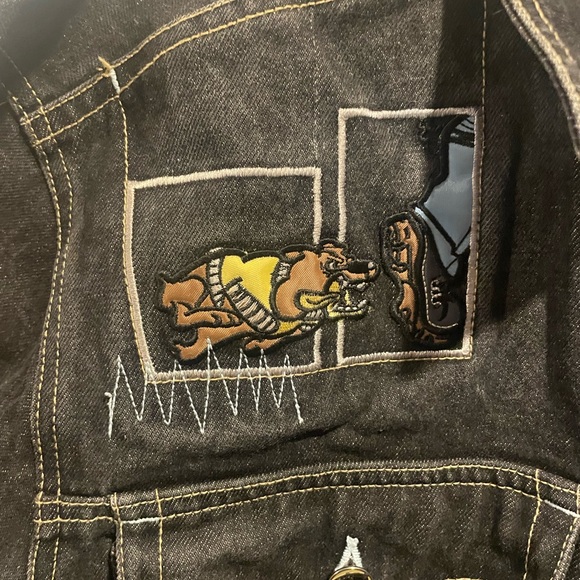 Raw Blue Men's Vintage Black Denim Jean Jacket - Picture 4 of 5